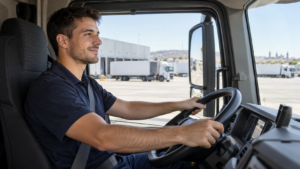 Conductor profesional de camión en Zaragoza